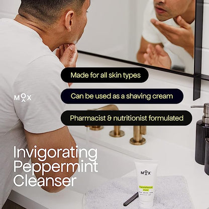 Invigorating Peppermint Cleanser - MOX Skincare