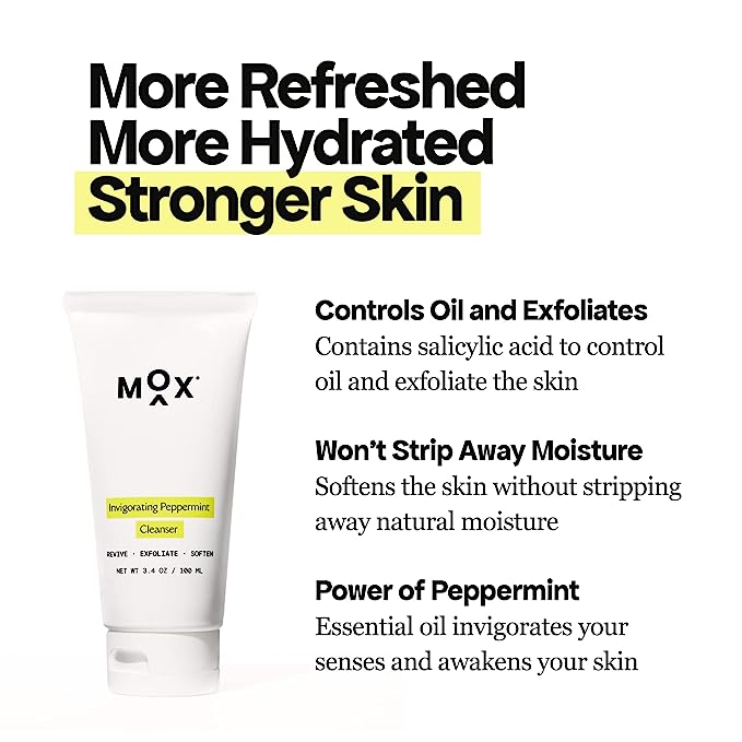 Invigorating Peppermint Cleanser - MOX Skincare
